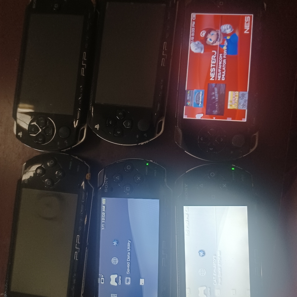 Fully loaded sony psp